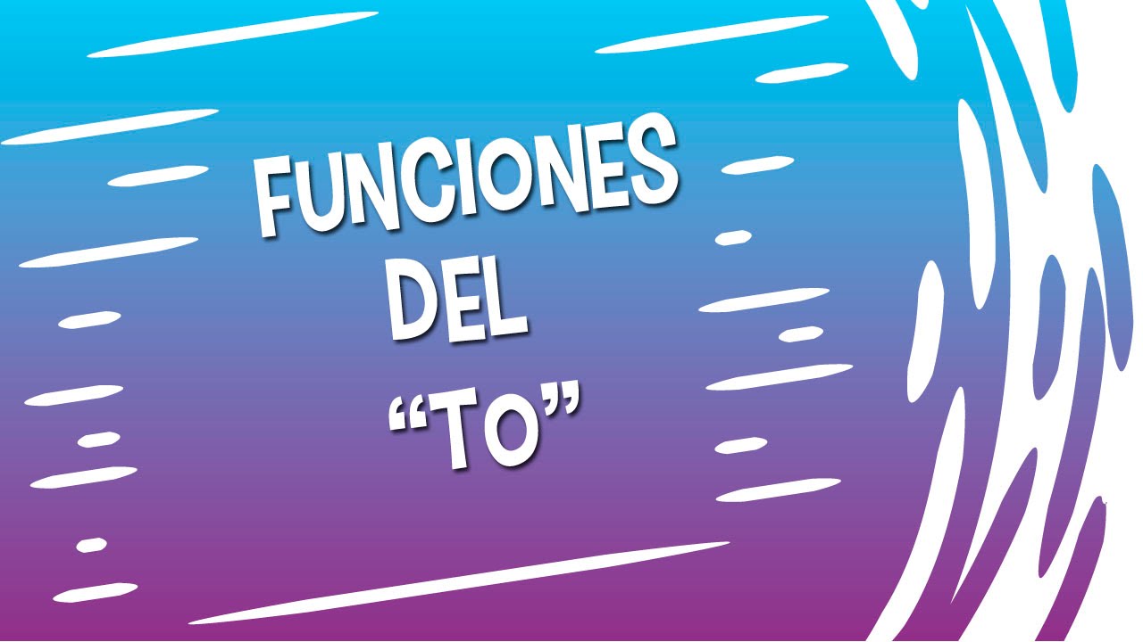 Aprende en Inglés las Funciones del 