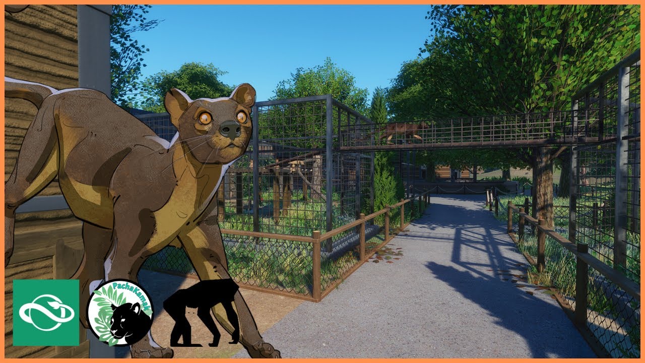 Fantastic FOSSA Habitat | Isle of Wild | Planet Zoo | #14