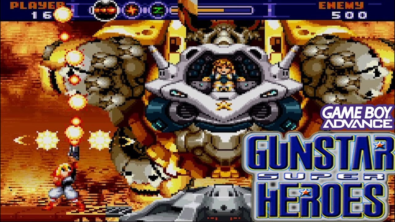 GBA ガンスタースーパーヒーローズ / Gunstar Super Heroes - Full Game