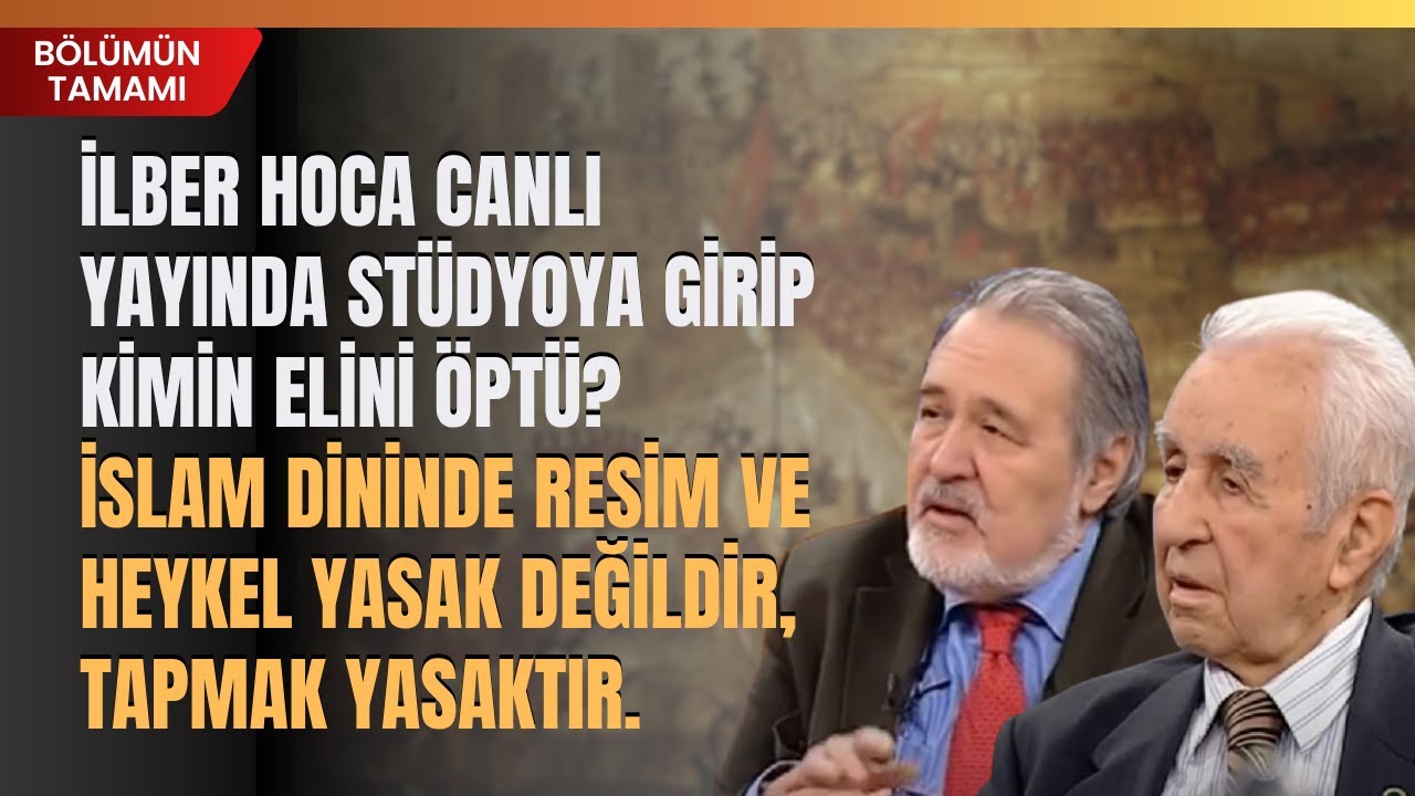 İlber Hoca Canlı Yayında St&uuml;dyoya Girip Kimin Elini &Ouml;pt&uuml; ? Resim Ve Heykel Yasak Değildir...