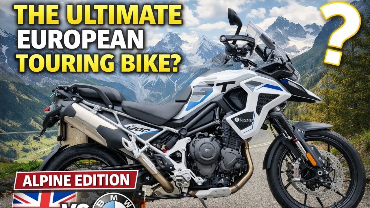 Triumph Tiger 1200 Alpine Edition z 2026 r. &ndash; najlepszy europejski motocykl turystyczny?