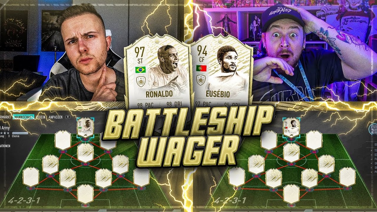 FIFA 20: FULL ICON Battleship Wager vs DerKeller 🔥🔥 (Chemie 11/10)