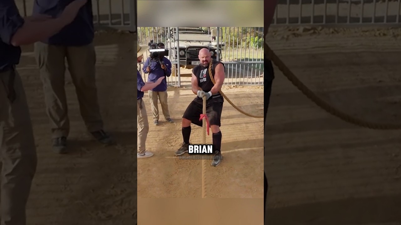 Он победил льва 🥶 (@SHAWSTRENGTH)