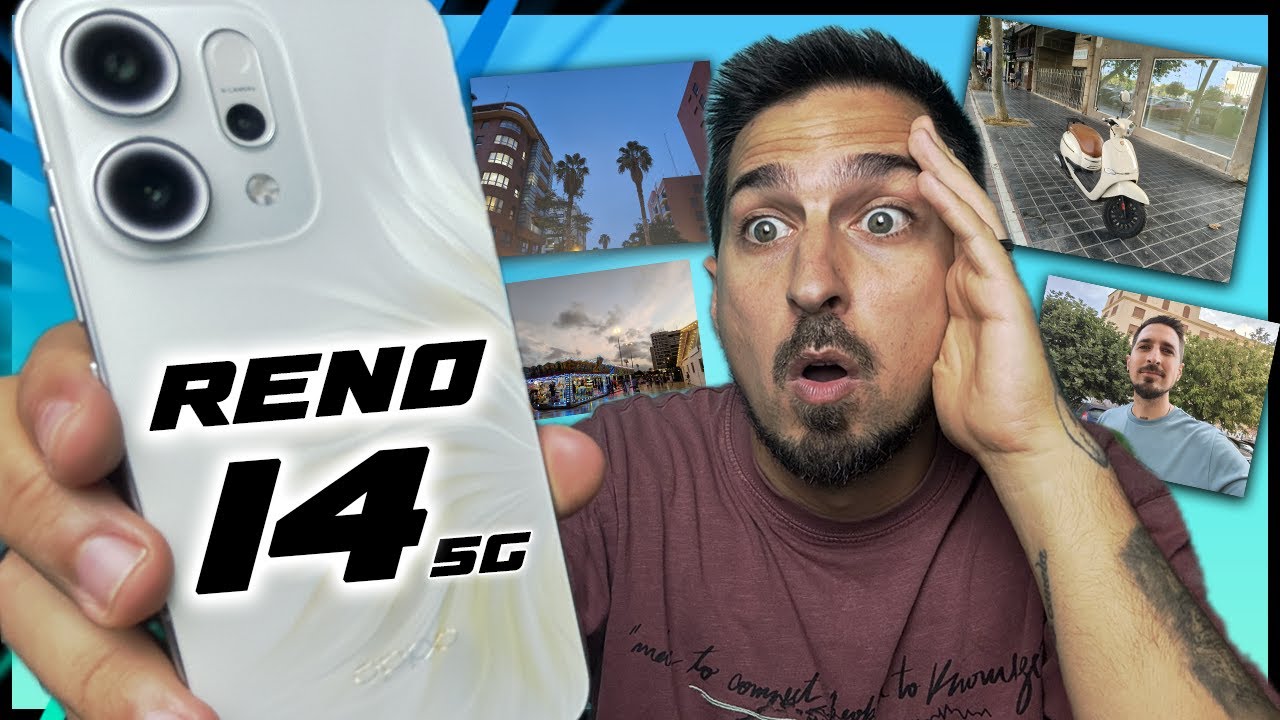 Oppo RENO 14 5G🔥MENUDAS FOTOS! El teléfono que lo tiene TODO! Análisis completo.