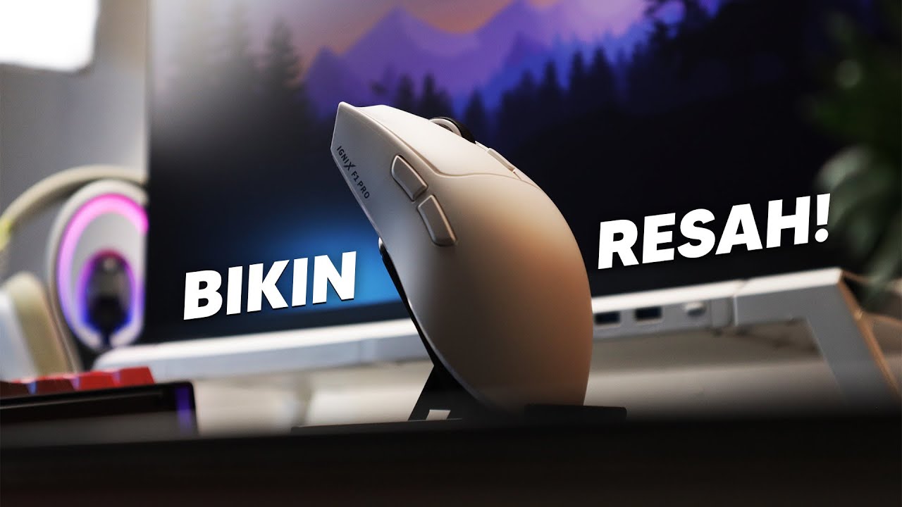Bakal jadi 'Game Changer' atau 'Flagship Killer'?! - VORTEXSERIES IGNIX F1 PRO Gaming Mouse