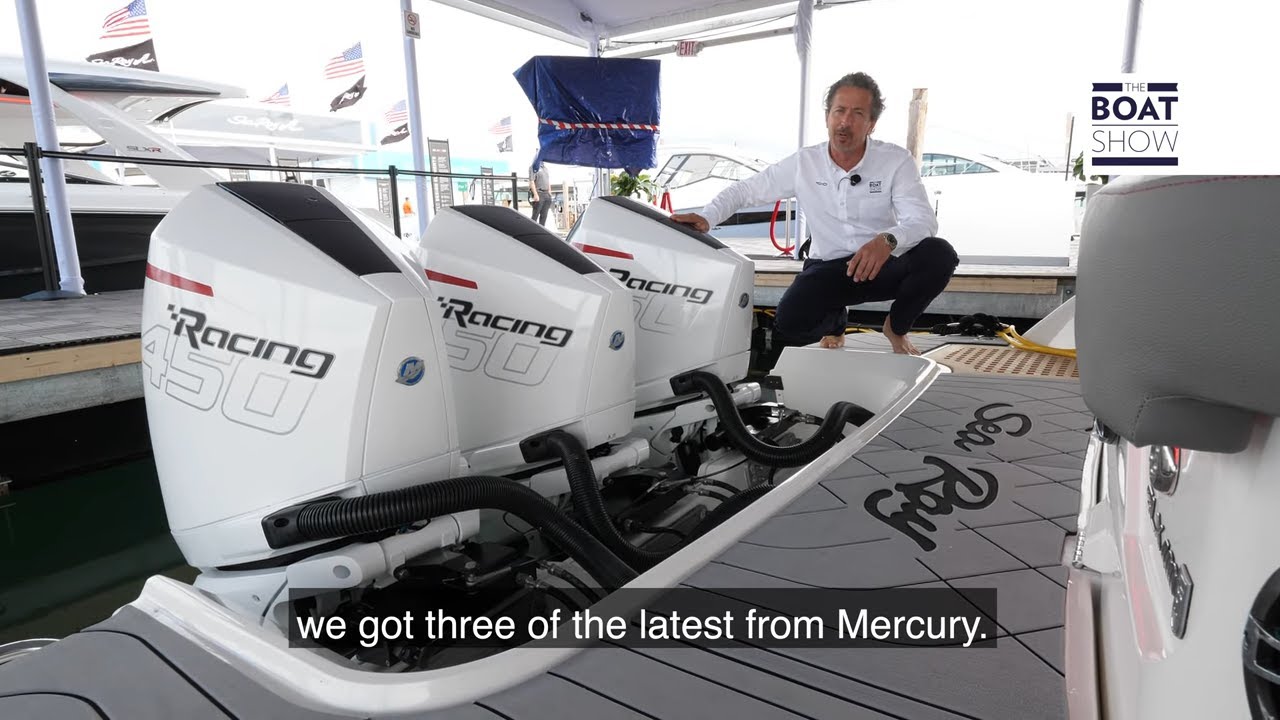 SEA RAY SLX-R 400e OUTBOARD - Motor Boat Review - The Boat Show