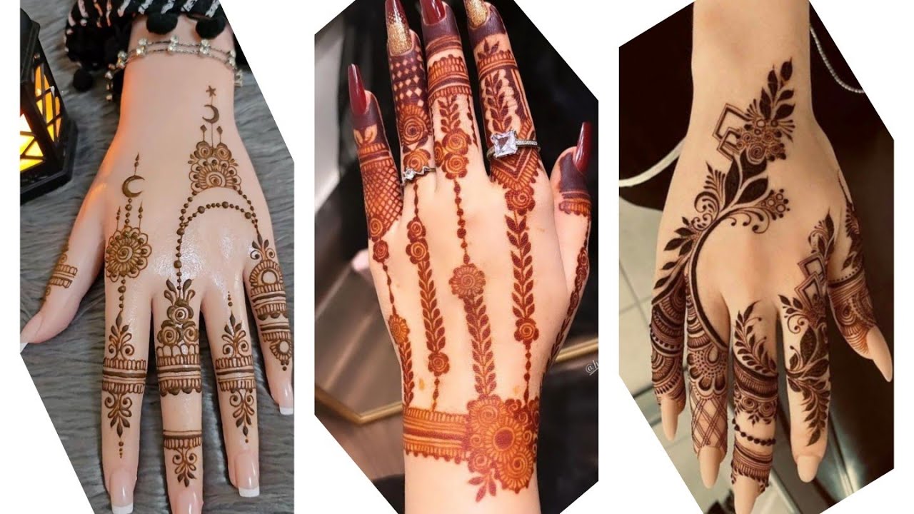 150➕ Stylish & Classy Hand Mehndi Designs for Girls ❤️✨