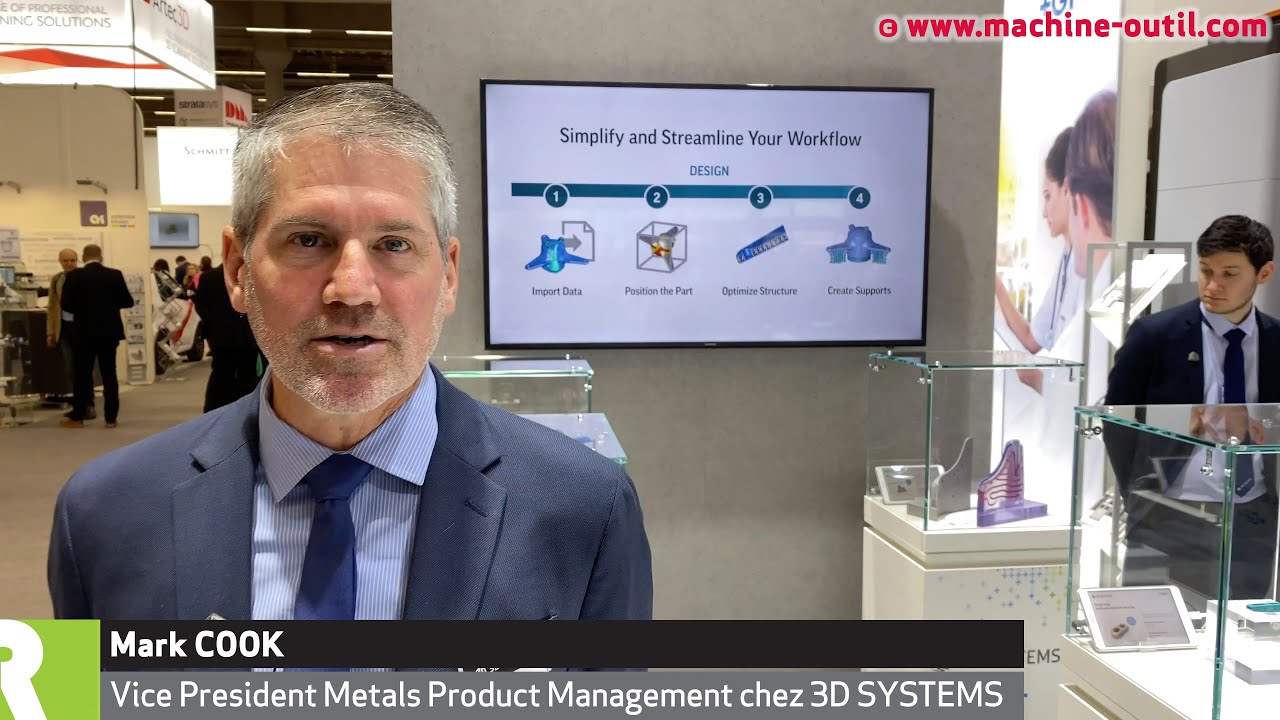 Metal additive manufacturing from design to machining - 3d Systems - GF Machining