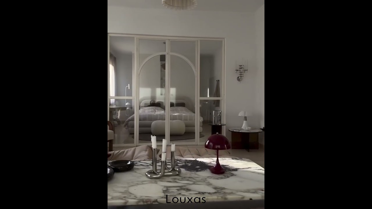 Modern Minimalist Apartment Tour | Aesthetic Home Design Inspiration | Louxas