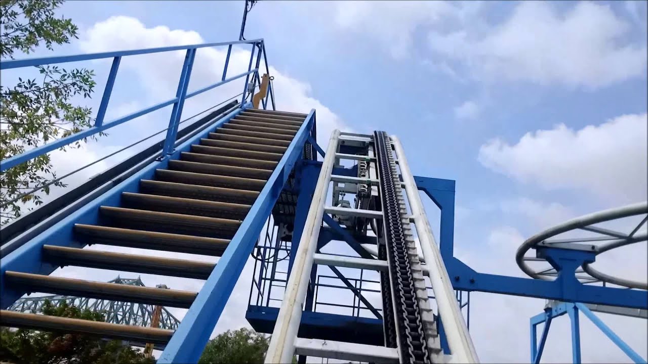 La Ronde: Toboggan Nordique / On Ride Front Row POV / August 15, 2015