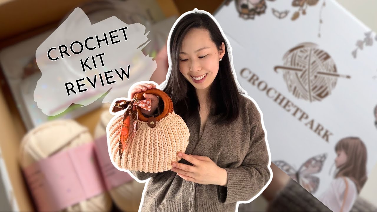 Bag Crochet Kit Review · Easy DIY Kit by CrochetPark