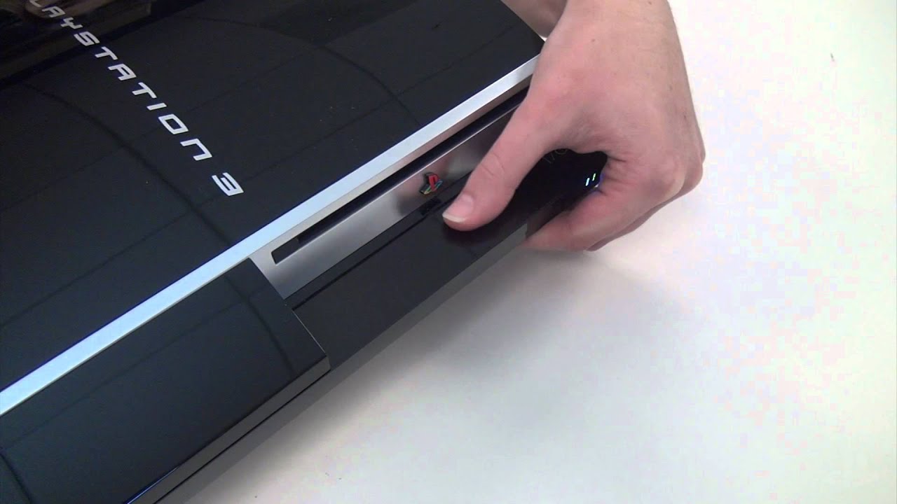 Extracting a Disc from a PS3 system
