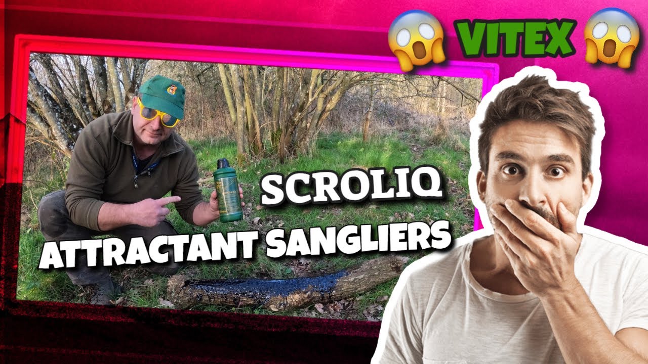 SCROLIQ attractant sanglier de chez Vitex ! #sanglier #scroliq #vitex