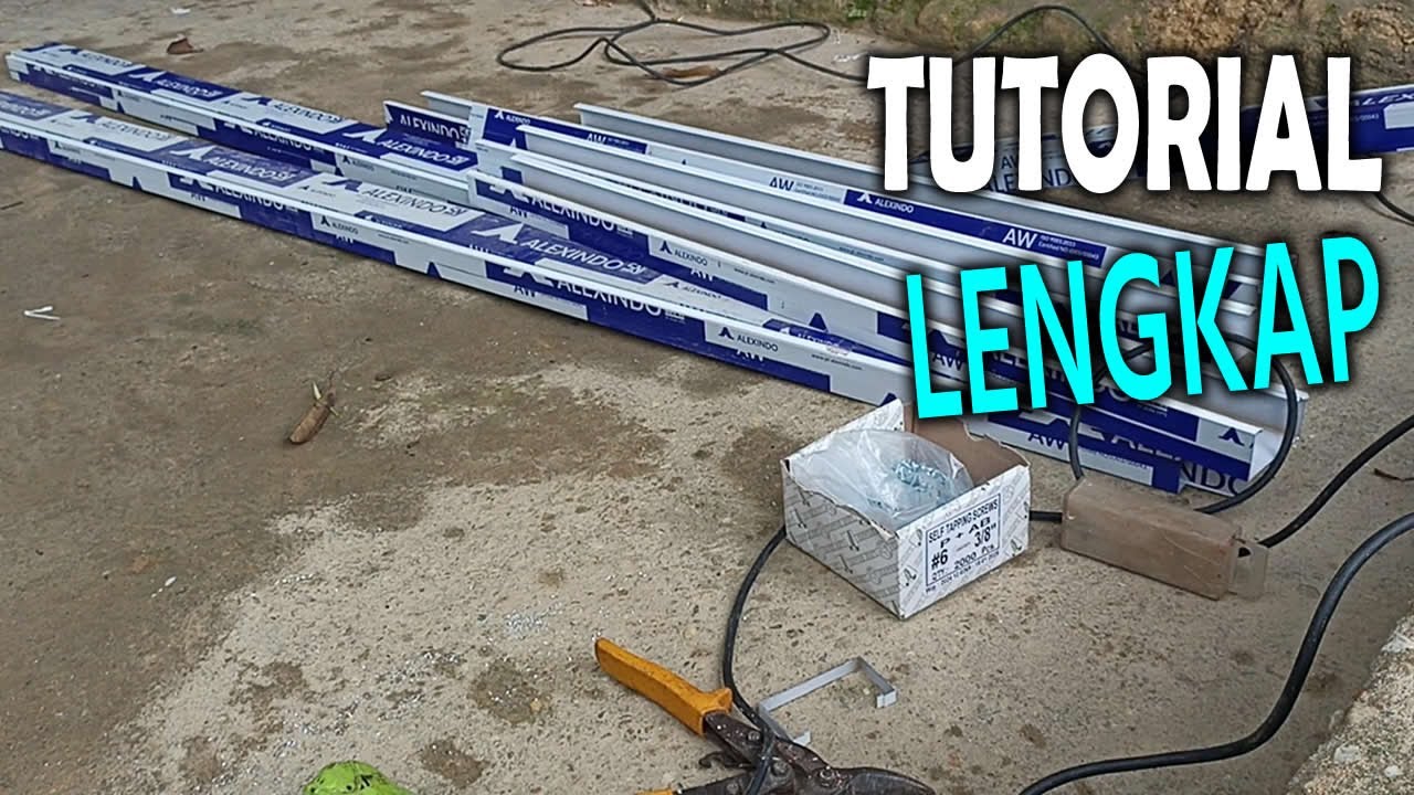 Cara Membuat Kusen Aluminium Lengkap Rumus dan cara pembuatannya