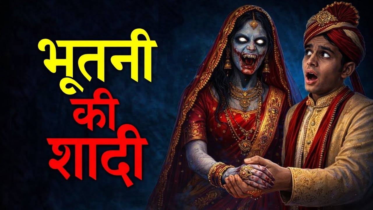 भूतनी की शादी | Real Horror Story | Haunted Girls Hostel |  horror animated show