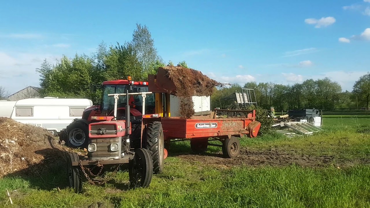 Vaste mest laden met Zetor proxima 90 plus