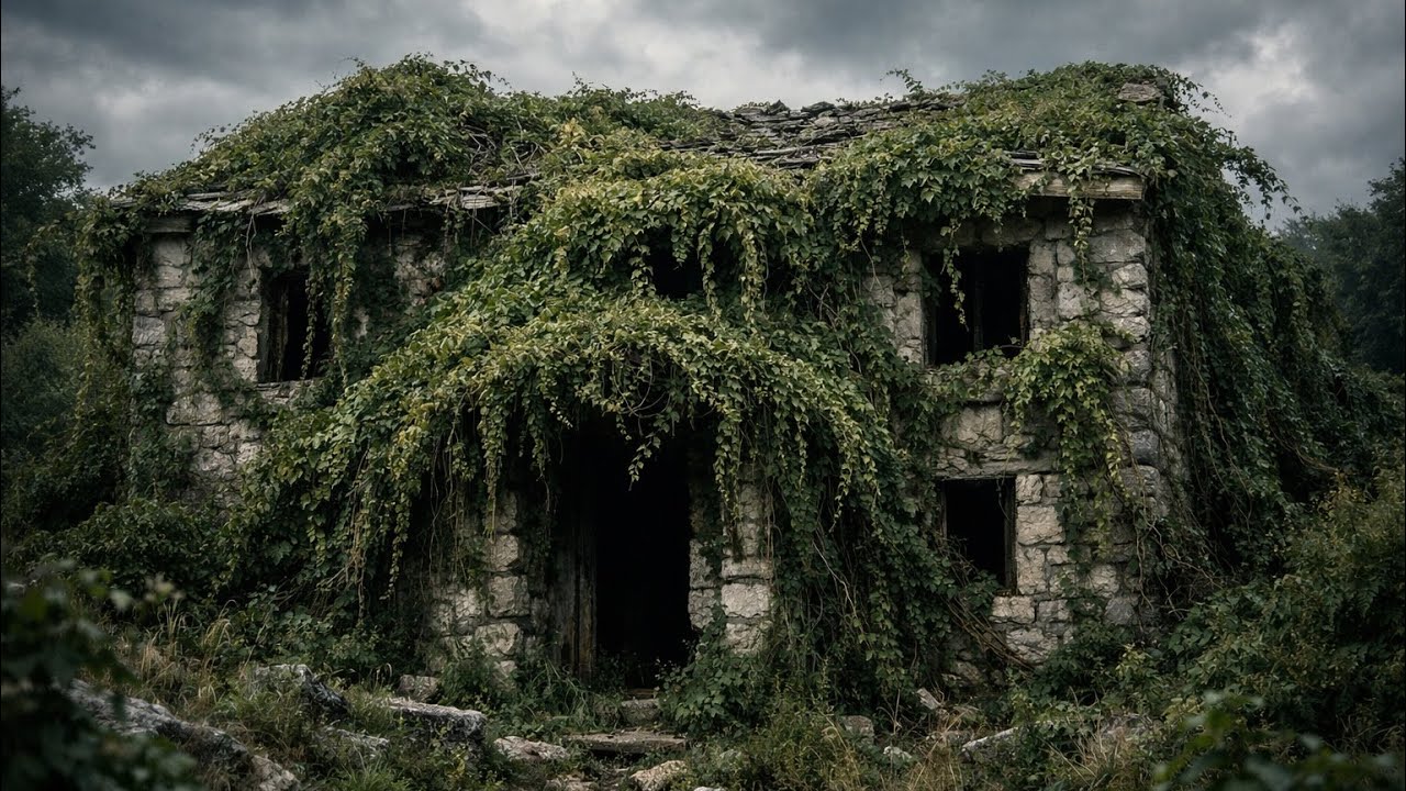 This Abandoned Greek Cottage Was Swallowed by Nature for 40 Years