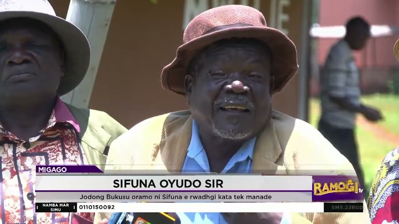 Seneta Sifuna oyudo sir kuom jodongo mag oganda Bukusu | #RamogiTV