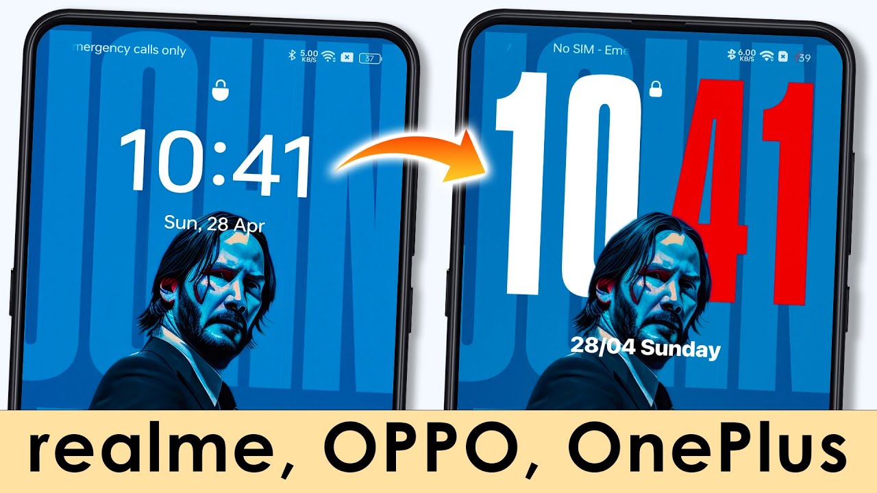 Get 2 Depth Effect Lock Screen in Realme and OPPO devices