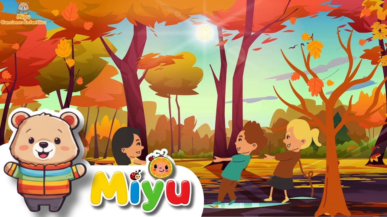 🎵 ¡Aprende Jugando! Canciones Infantiles - Miyu te Enseña las Extremidades, Estaciones y Más ✨