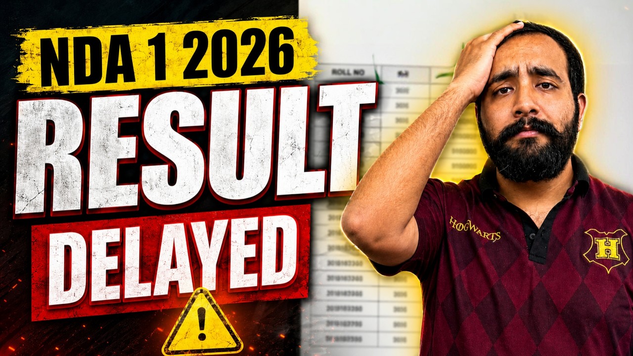 UPSC NDA 1 2026 Result Delayed!! 😳 Big Update for Aspirants!