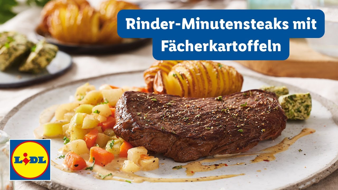 Rindersteak mit Kr&auml;uterbutter | schnell & einfach | Lidl Kochen