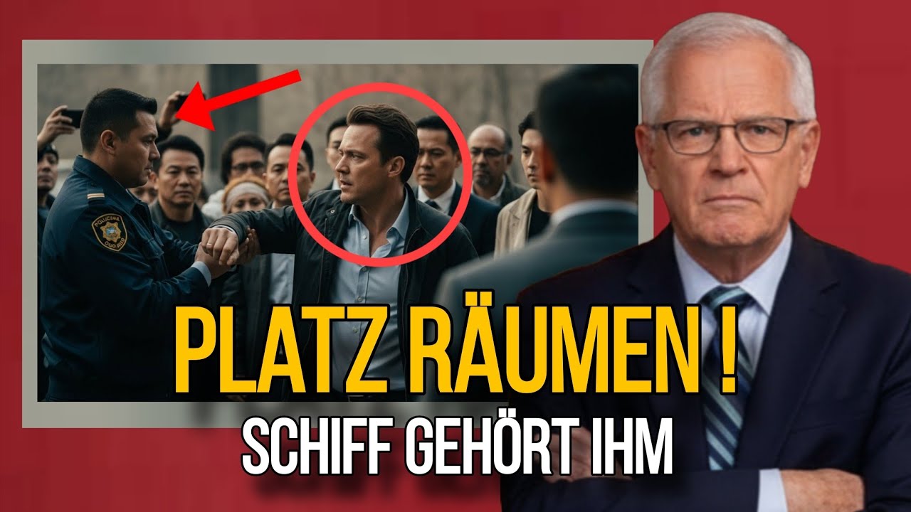 Stewardess Fordert Asiatischen Mann Auf, Den Platz Zu Räumen, Ohne Zu Ahnen, Das Schiff Gehört Ihm!