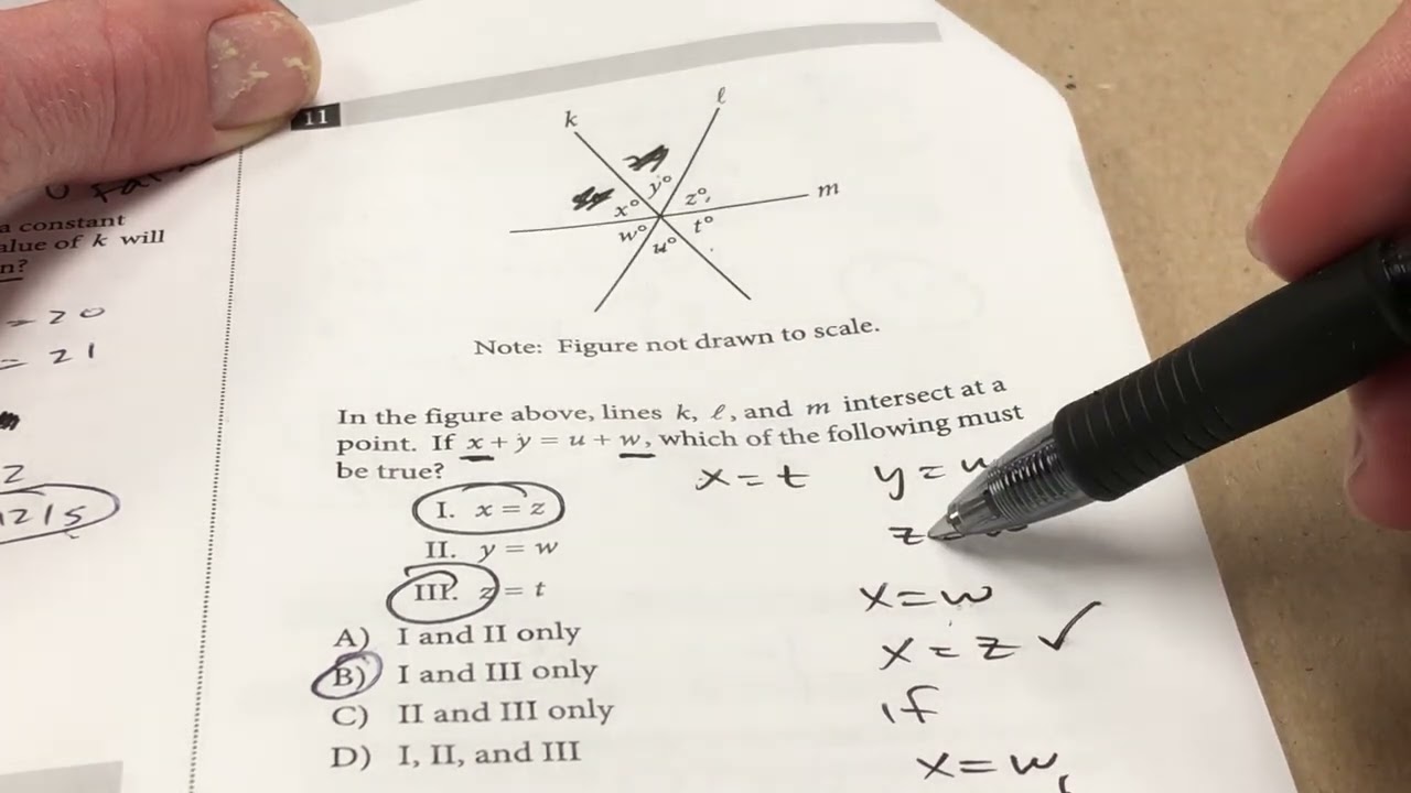 SAT Practice Test Video #1 Spring 2023