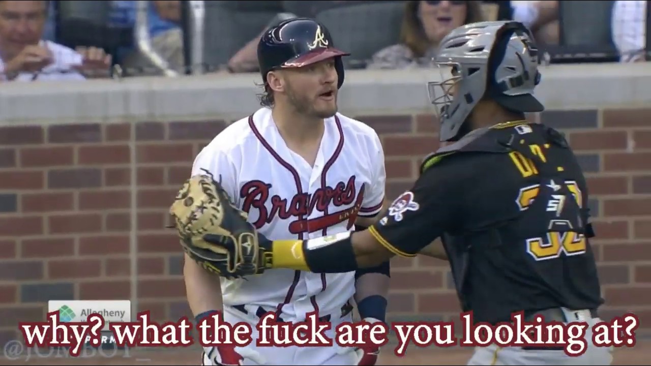 Josh Donaldson & Joe Musgrove look at each other, a breakdown