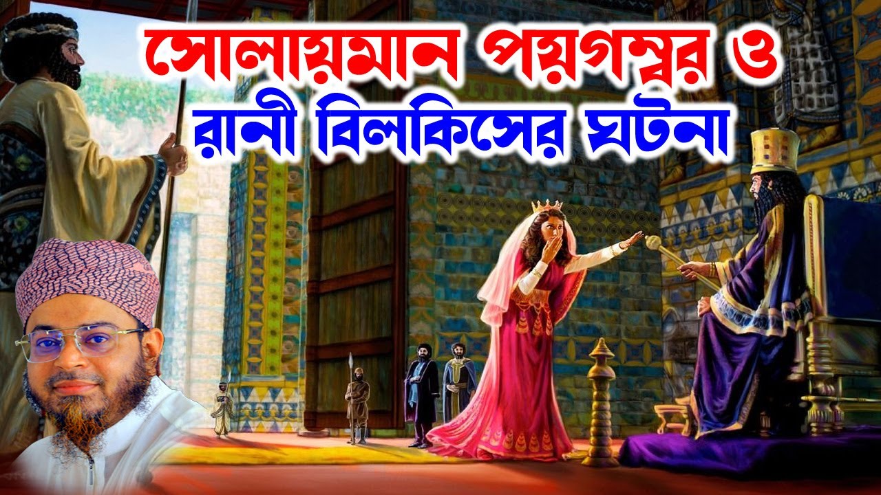 Mufti nasir uddin ansari | নাসির উদ্দিন আনসারী। সোলায়মান নবী ও রানী বিলকিসের ঘটনা | আনসারী ওয়াজ