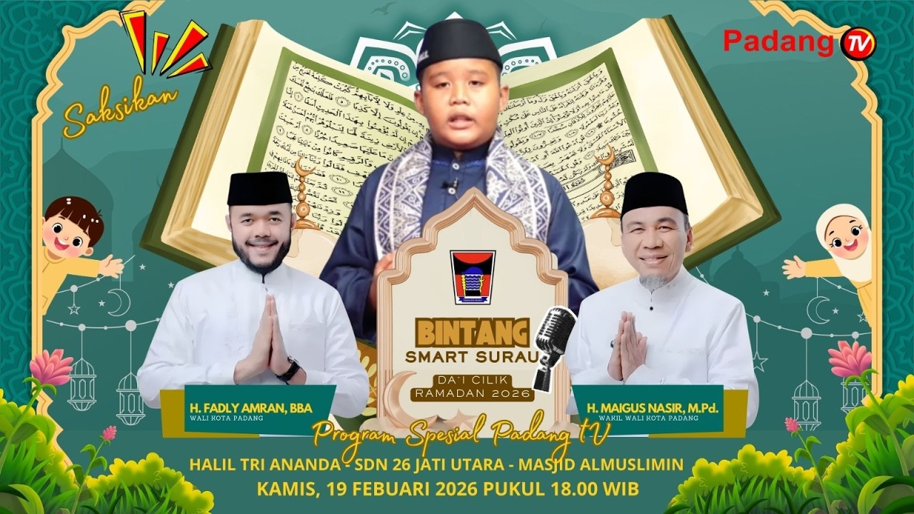 Meneladani Akhlak Rasulullah 🤲 | Kultum Halil Tri Ananda - Bintang Smart Surau