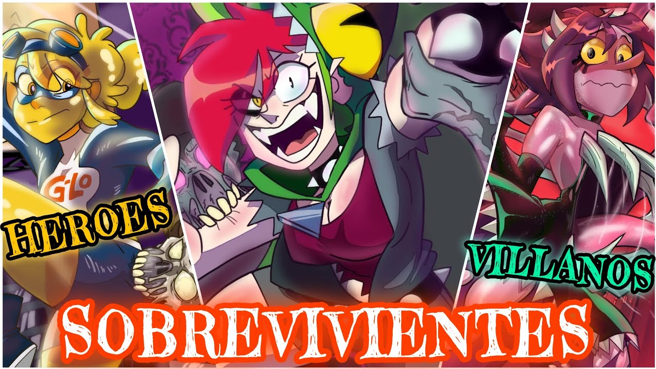 Los SOBREVIVIENTES Del VIRUS ZOMBIE De VILLAINOUS | VILLAINOUS THZ AU