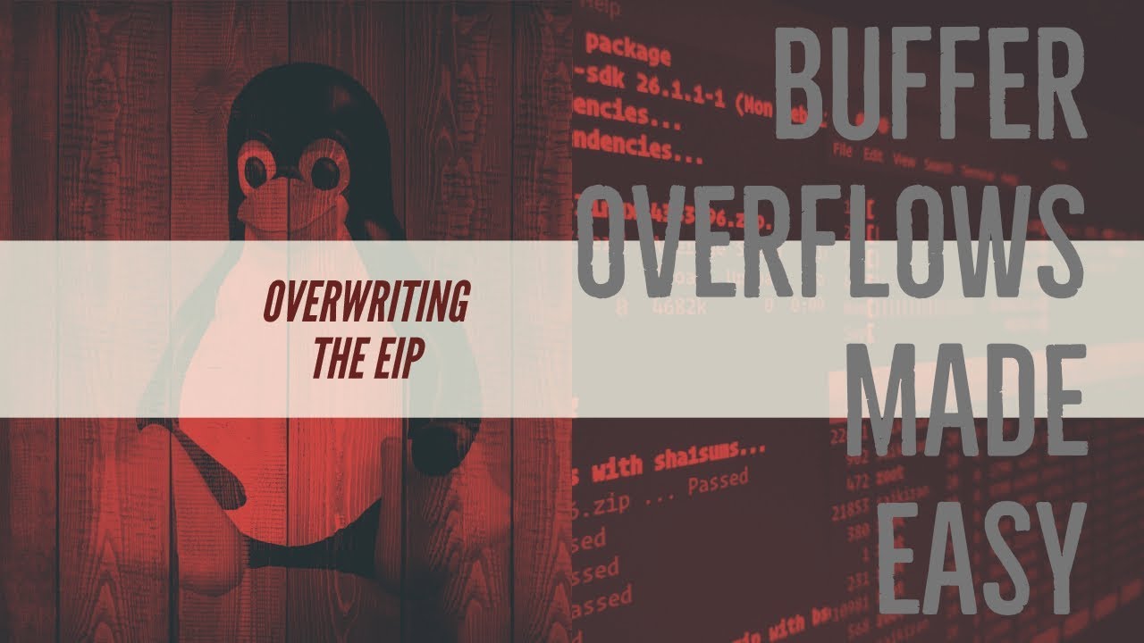Buffer Overflows Made Easy - Part 5: Overwriting the EIP