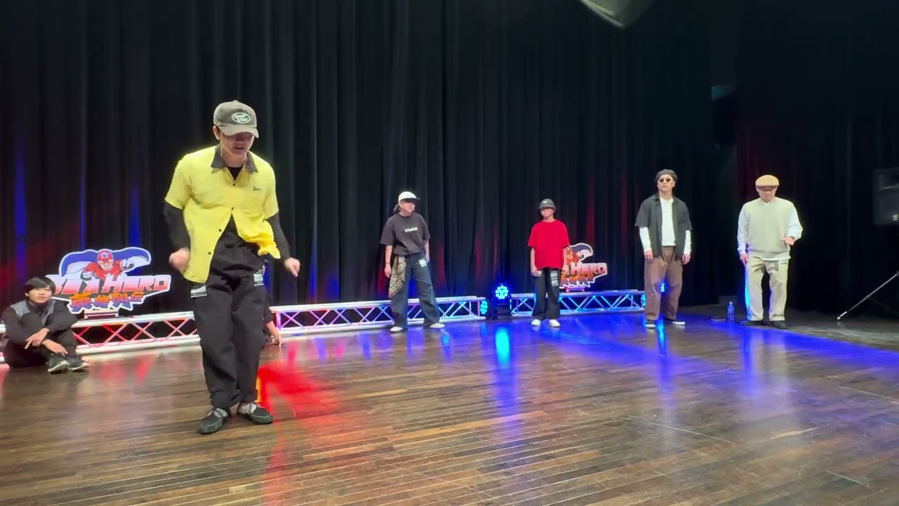 BE A HERO 2025 12月 ALLAGE ALLSTYLE 1on1 BATTLE 予選Bグループ
