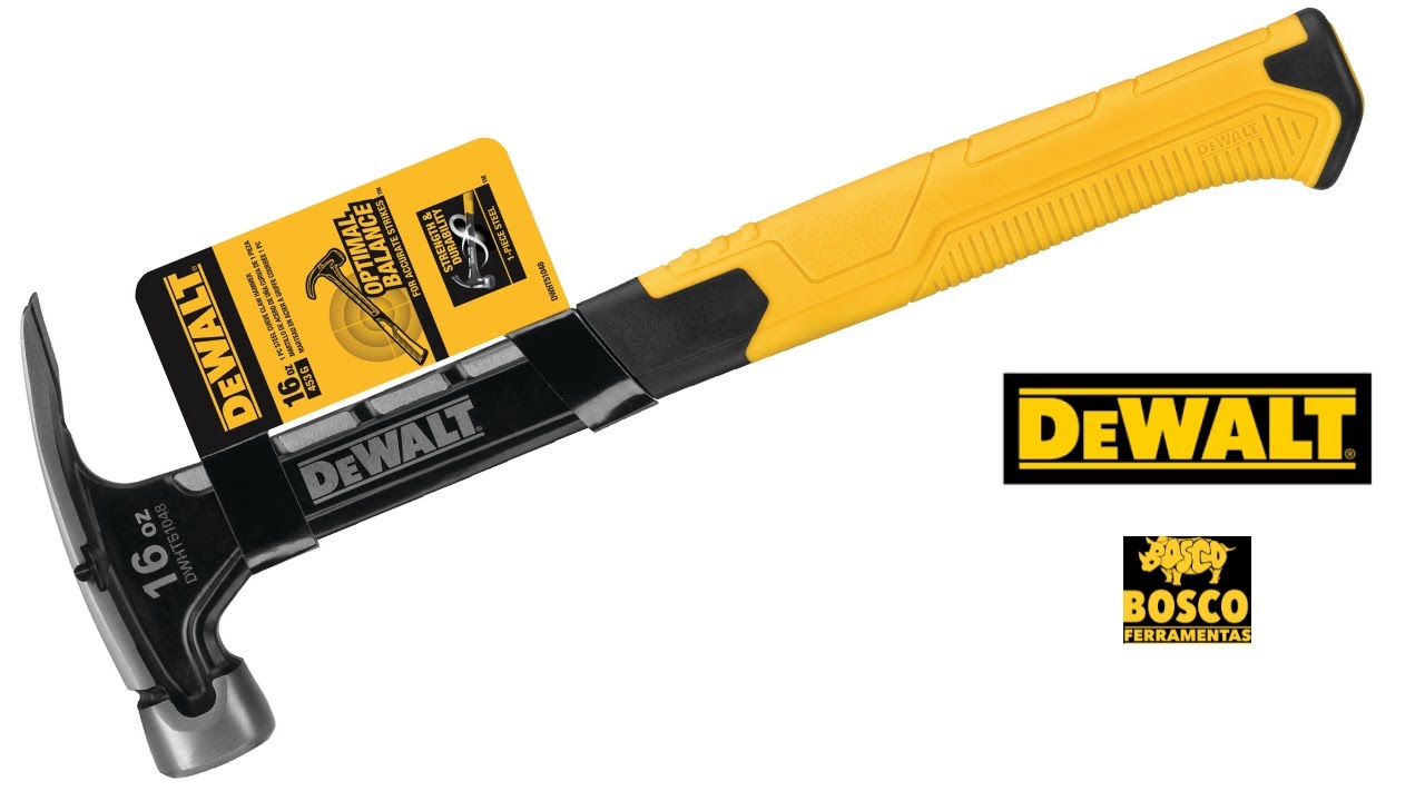SUPER RESISTENTE MARTELO DEWALT !!! OZ 16- DWHT51048