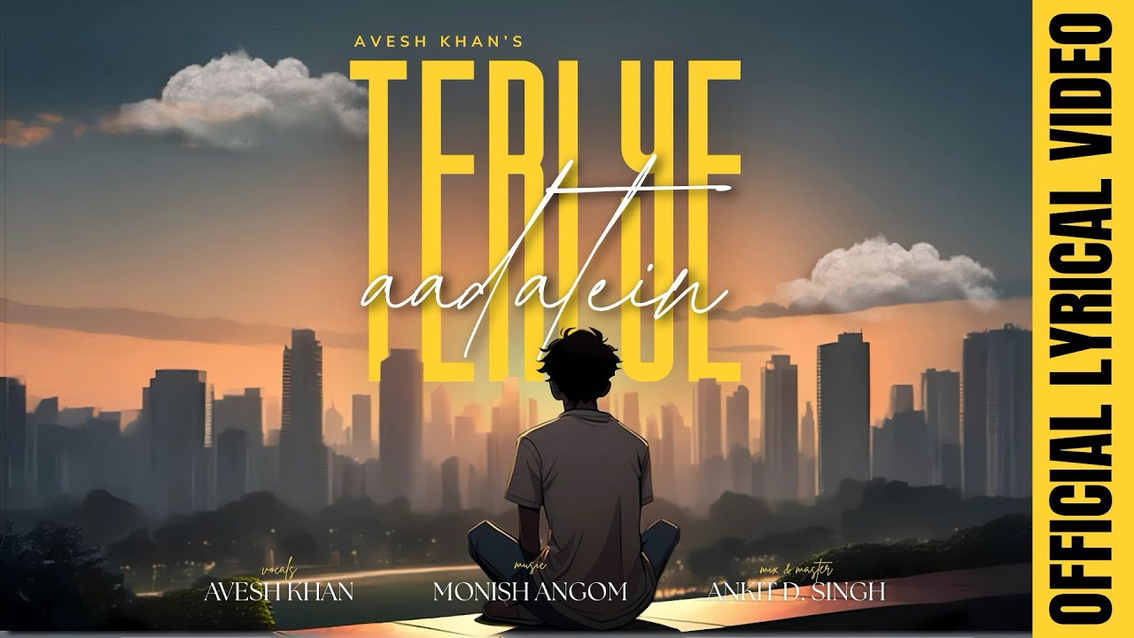 Teri Ye Aadatein (Official Lyrical Video) &ndash; Avesh Khan feat. MONIZ