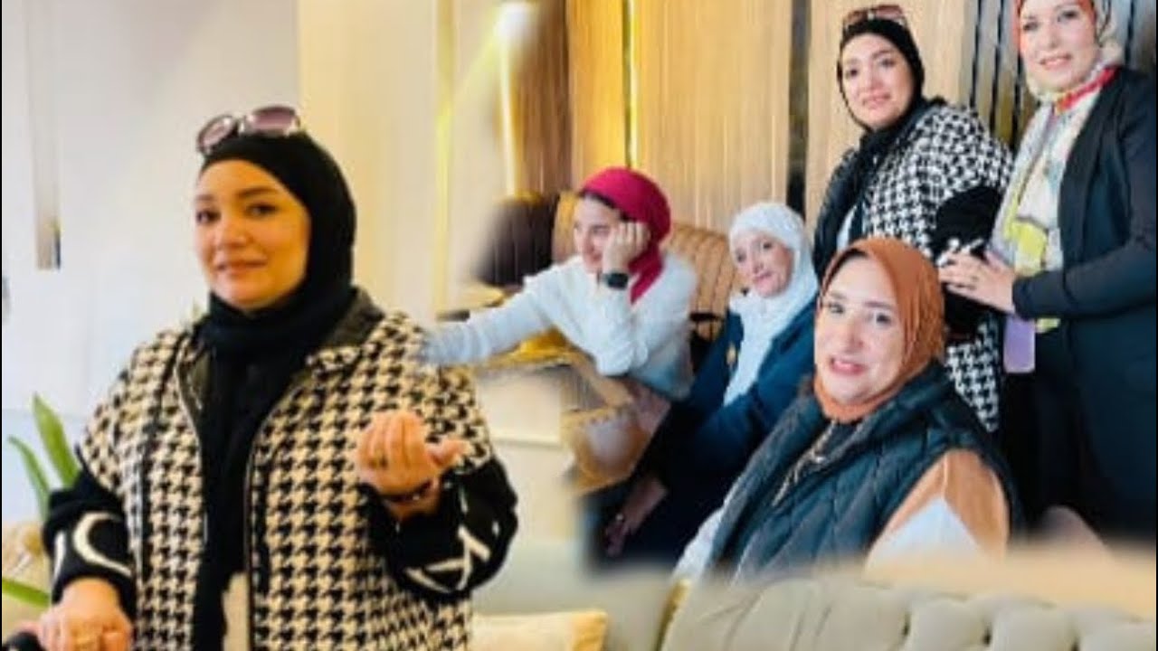 سافرنا الى واحه ستهم واستقبال سمر لينا بعد ما عرفت ان انا هغني في الحفله