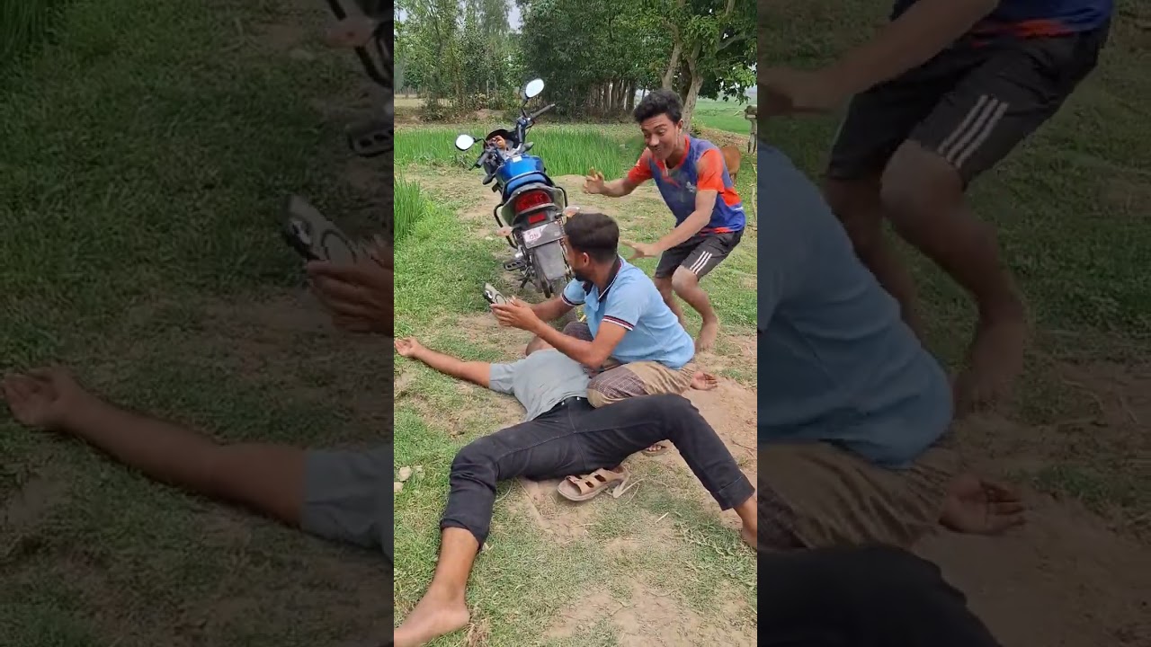 লোকটার গাড়ি নিলো কৌশলে অতঃপর #funny video 🤣