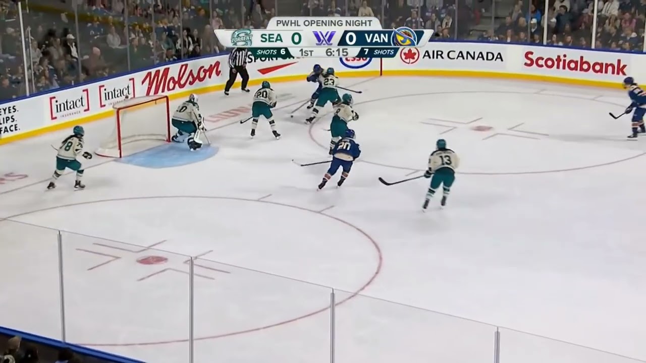 Epic PWHL Hockey Battle Between Seattle and Vancouver!
