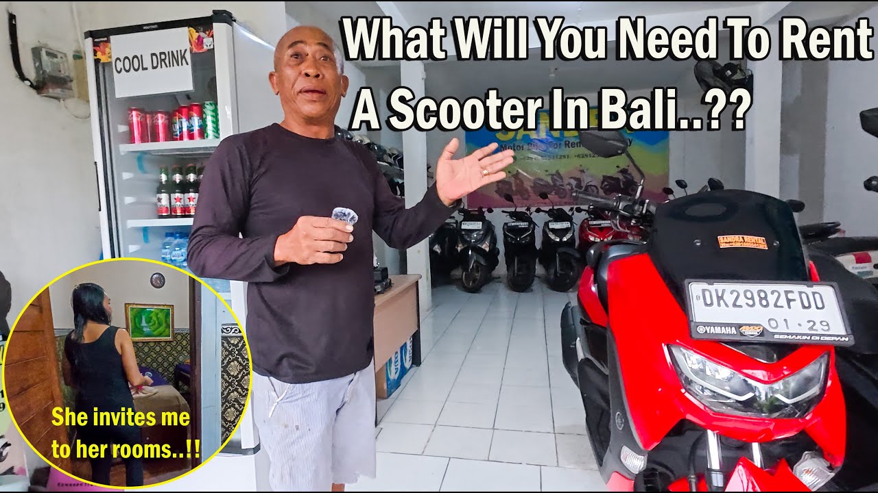What Will You Need To Rent A Scooter..?? What Is The Situation Here In A Rainy Day..?? Nusa Dua Bali