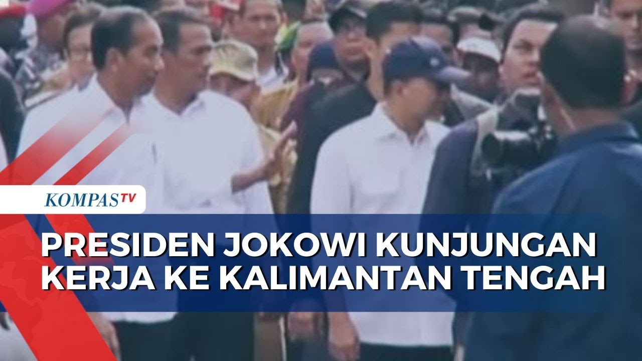 Presiden Jokowi Lakukan Kunjungan Kerja ke Kalimantan Tengah