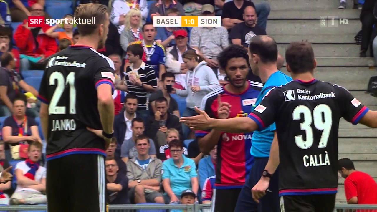 2015/16: 3. Runde - FC Basel vs FC Sion 3:0 (1:0)