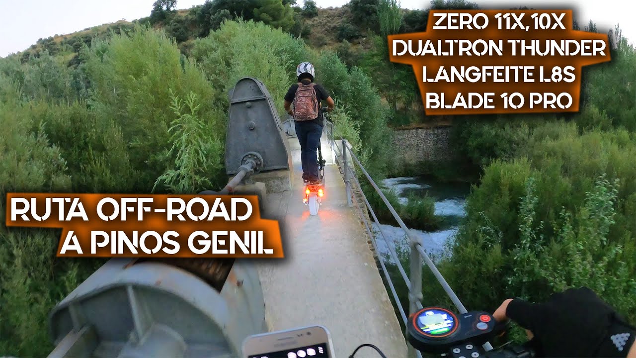 RUTA OFF-ROAD A PINOS GENIL-ZERO 11X, 10X-THUNDER-LANGFEITE L8S-BLADE 10PRO
