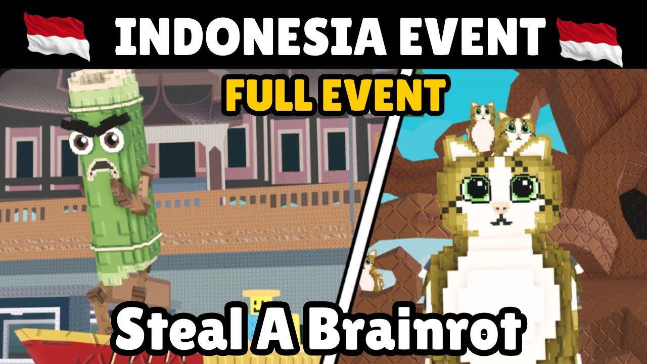 Indonesia 🇮🇩 brainrot New Admin abuse event Roblox | Full event WATCH NOW!