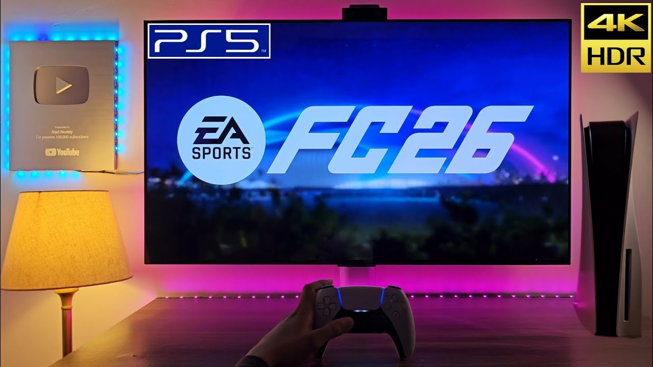 EA FC26 на базовой PS5 FAT | 4K HDR 60FPS