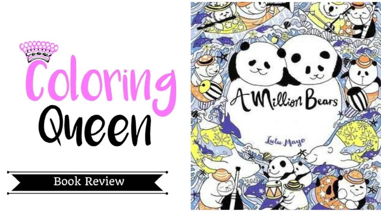 A Million Bears Coloring Book Review
