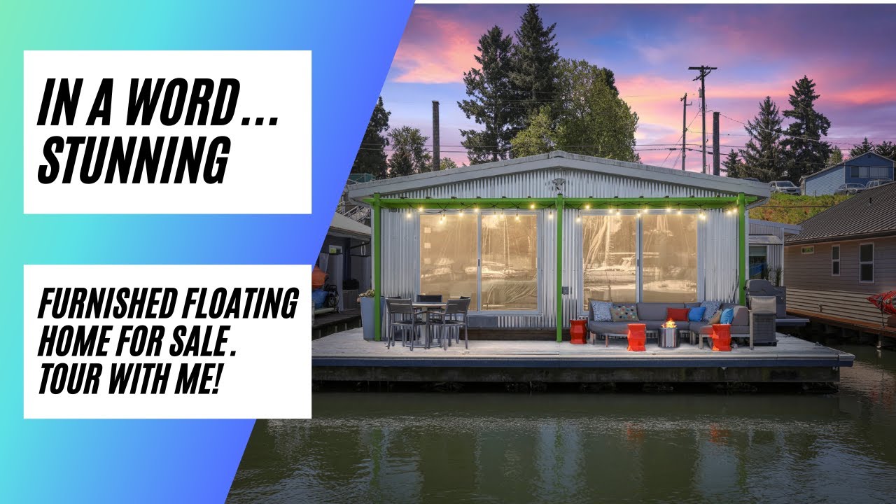 Must see floating home for sale!