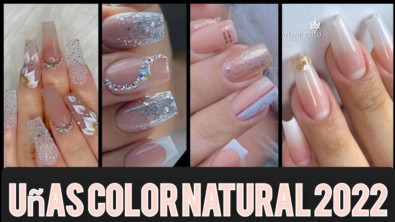 DISEÑOS DE UÑAS NATURAL #uñasdecoradas #UÑASCOLORNATURAL #fashionnails #trendsnails #uñasgel  #nails