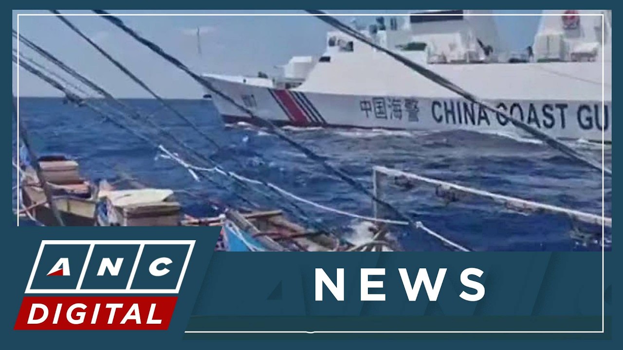 Filipino fishermen harassed by Chinese Coast Guard near Bajo de Masinloc | ANC