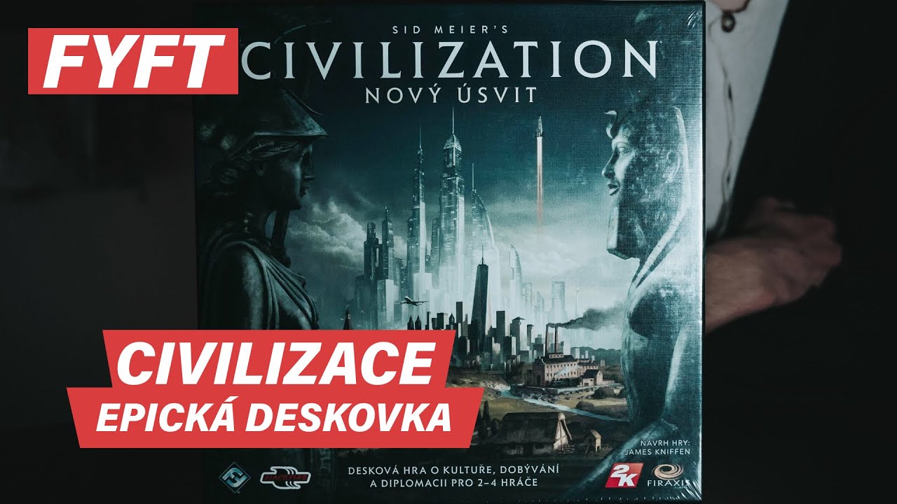 CIVILIZACE - nový úsvit - epická desková hra - představení hry a pravidel | FYFT.cz